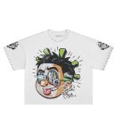 Crew neck printed men's t-shirt