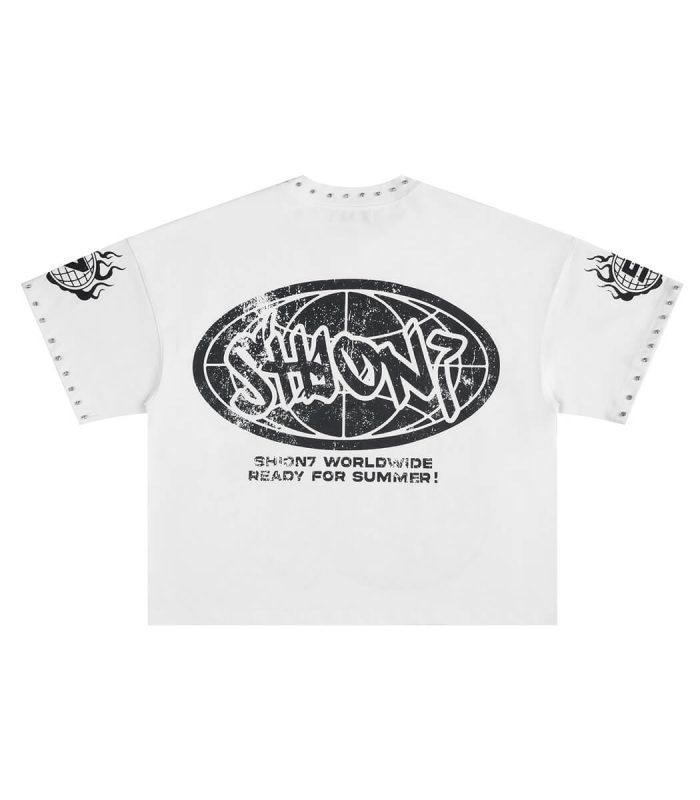 White t-shirt for men