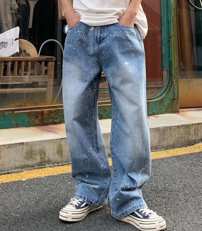 Light Blue Baggy Jeans