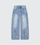 Light Blue Baggy Jeans For Men