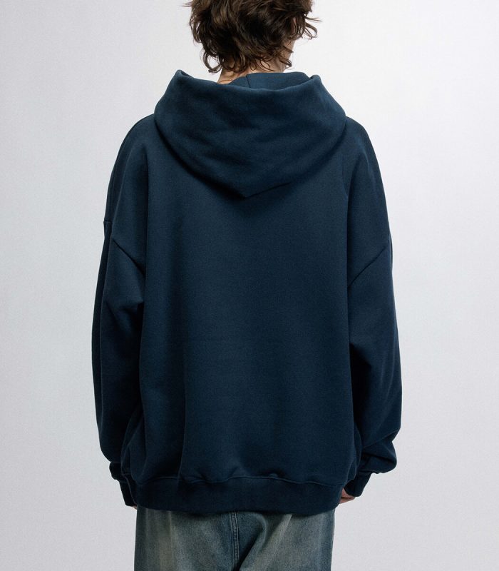 Drop shoulder hoodie for men