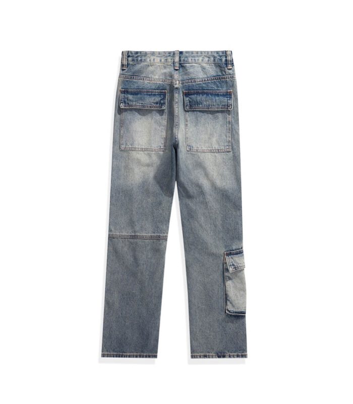 Flap pocket jeans