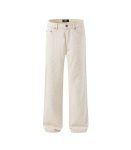 Stylish Off White Baggy Jeans For Men