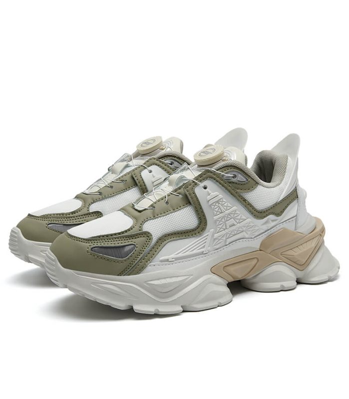 Men's white casual sneaker shoes