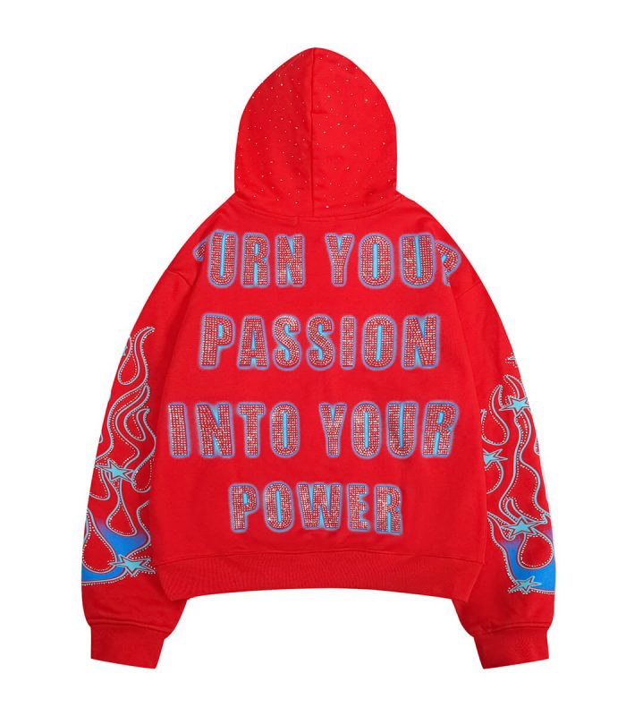 Oversized Fit Graphic Printed Hoodies for Men