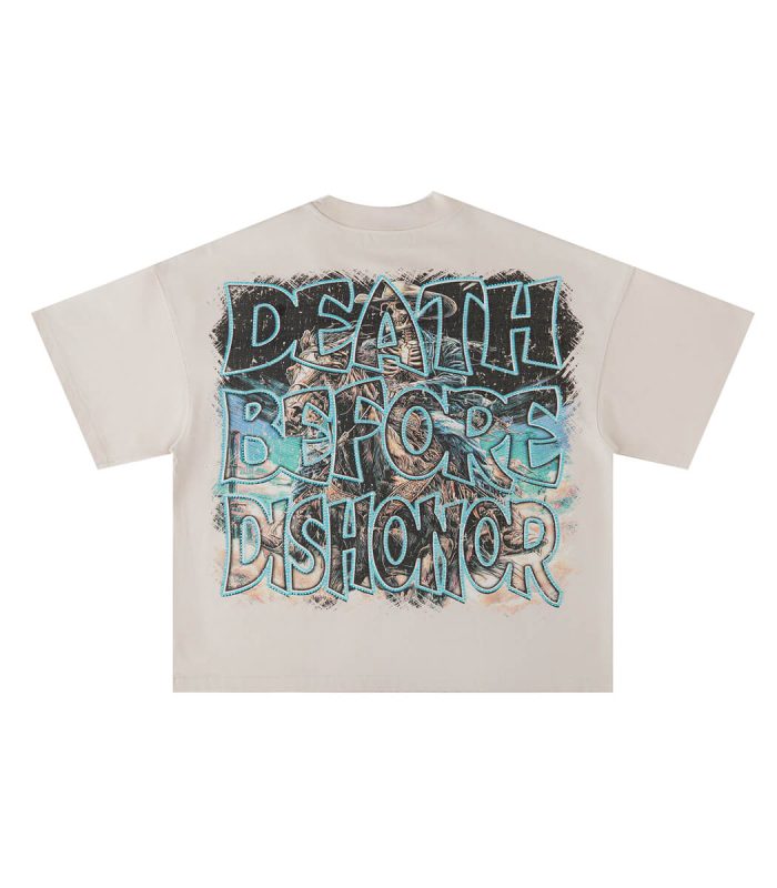 Printed boxy t-shirts for men