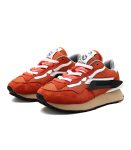 Red sport shoes