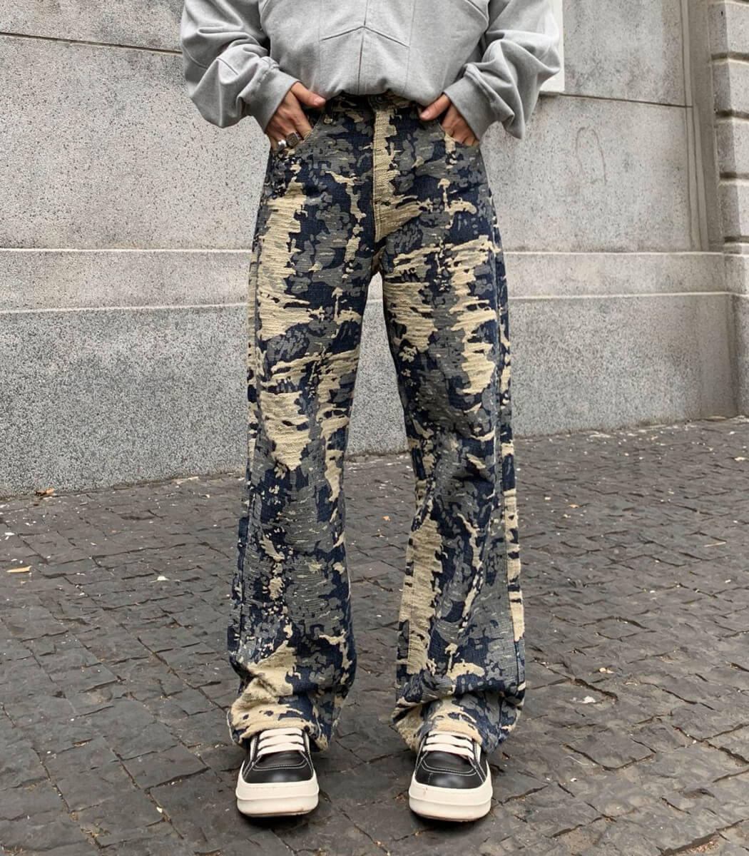 Relaxed denim pants for men Relaxed denim pants for men
