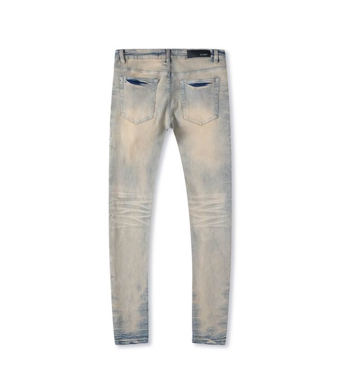 Skinny fit men's crafted jeans