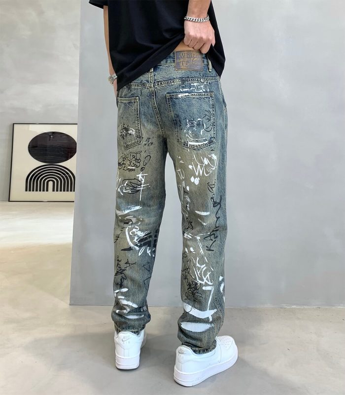 men's tapered jeans
