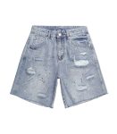 Crafted denim shorts for men
