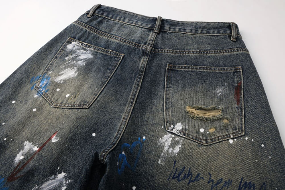 Urban denim short pants