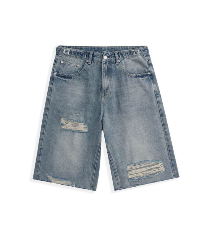Vintage blue denim shorts sale