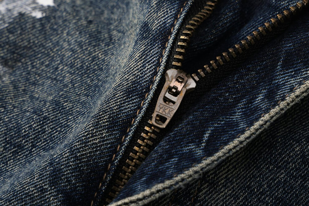 Vintage blue premium denim shorts