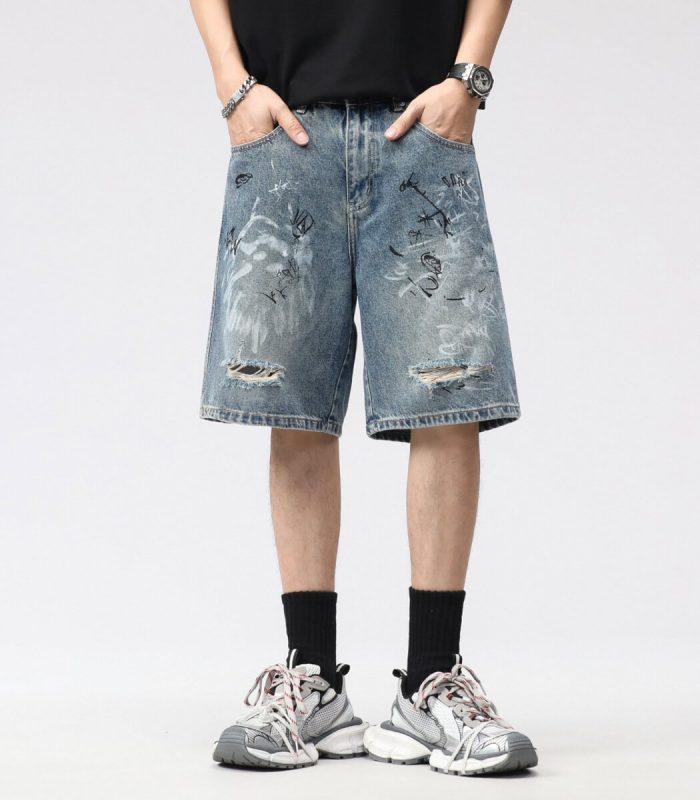 Vintage denim shorts