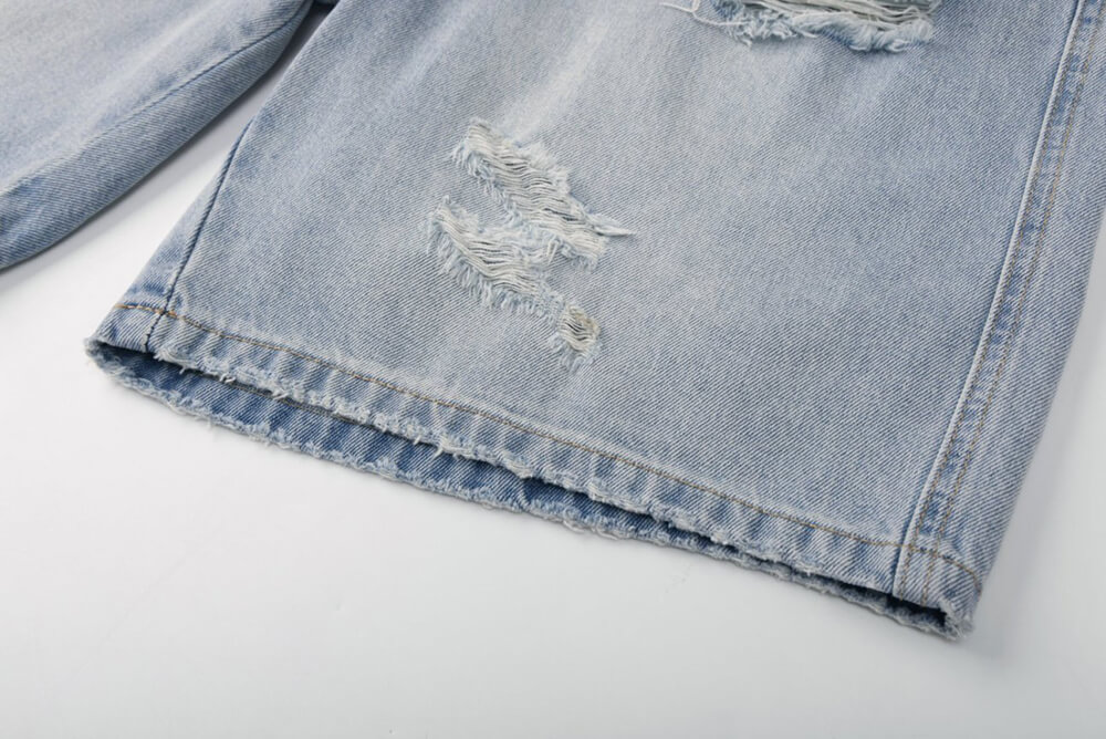 men's baggy jean shorts