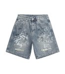 men's fashion denim shorts