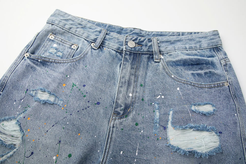 ripped jean shorts for men