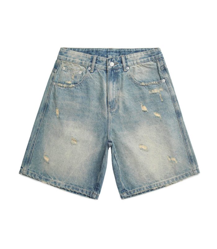 vintage blue jean shorts