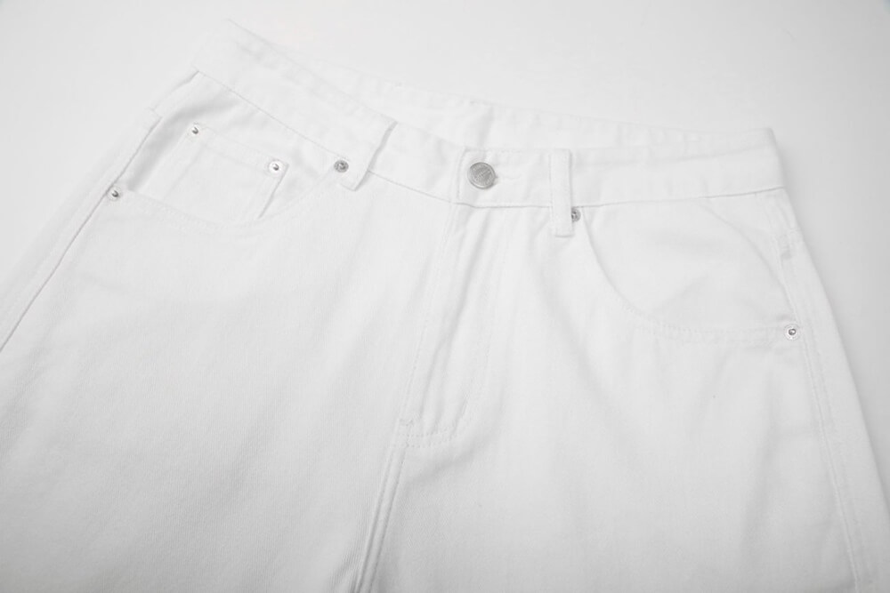 white denim shorts for men on sale