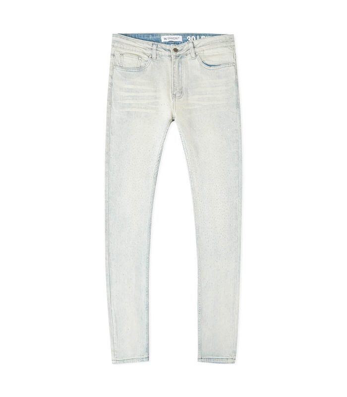 Light Blue Skinny Jeans For Men