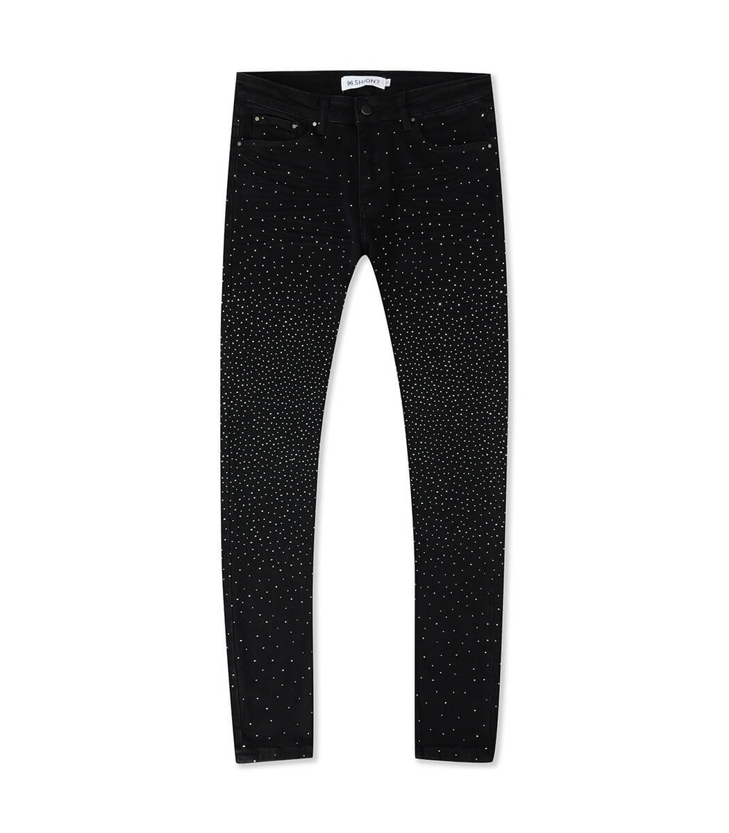 Rhinestone jeans for men - SHION7 Rhinestone jeans for men - SHION7